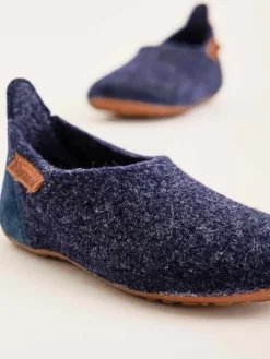 Hausschuhe in Dunkelblau