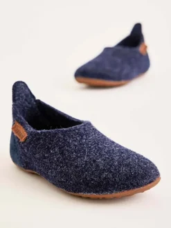 Hausschuhe in Dunkelblau