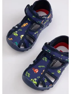 Hausschuhe in dunkelblau