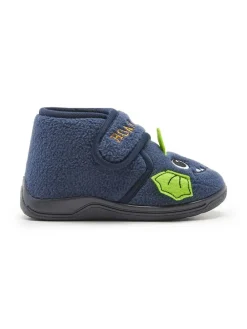 Hausschuhe in Dunkelblau