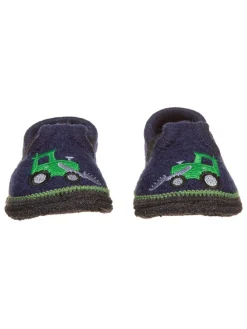 Hausschuhe in Dunkelblau