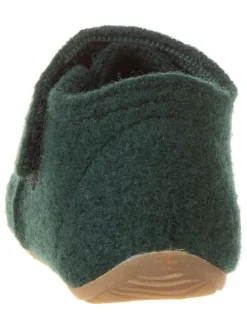 Hausschuhe in Dunkelgrün