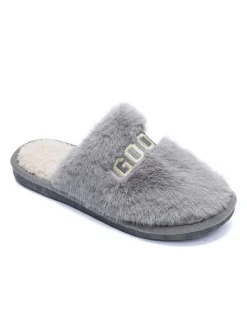 Hausschuhe in Grau