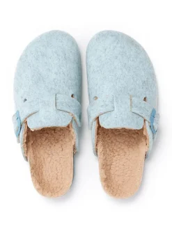 Hausschuhe in Hellblau