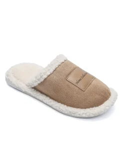 Hausschuhe in Hellbraun