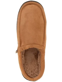 Hausschuhe in Hellbraun