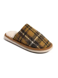 Hausschuhe in Hellbraun