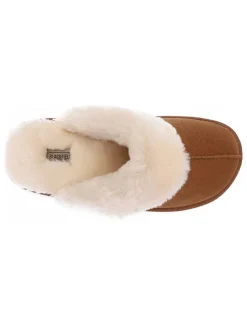 Hausschuhe in Hellbraun