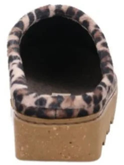 Hausschuhe in Leopard