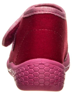 Hausschuhe in Rot/ Rosa