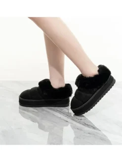 Hausschuhe in Schwarz