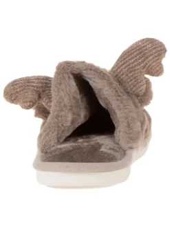 Hausschuhe in Taupe