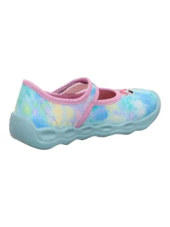 Hausschuhe in Türkis