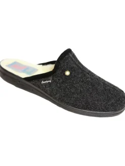 Hausschuhe Landgraf Rex in anthrazit