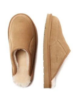 Hausschuhe Lark in Kastanie