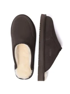 Hausschuhe Lark in Schokolade