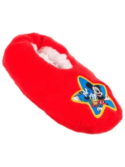 Hausschuhe "Mickey" in Rot