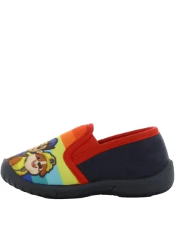 Hausschuhe mit Paw Patrol Chase und Marshall Motiv, in Regenbogenfarben