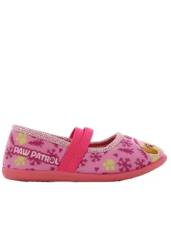 Hausschuhe mit Paw Patrol Skye Motiv, in Rosa, Ballerina design
