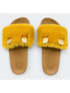 Hausschuhe "Mous" in Gelb