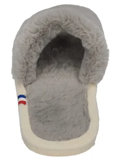 Hausschuhe PLAGE FLUFFY in grau