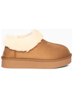 Hausschuhe "Shadow" in Hellbraun