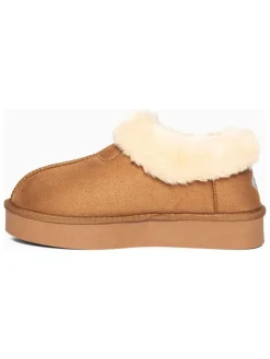 Hausschuhe "Shadow" in Hellbraun