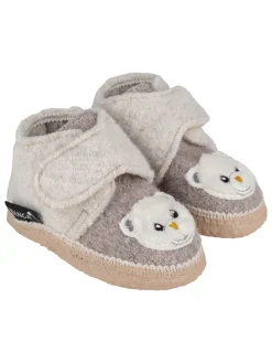 Hausschuhe "Teddy Bear" in Creme