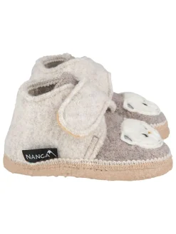 Hausschuhe "Teddy Bear" in Creme