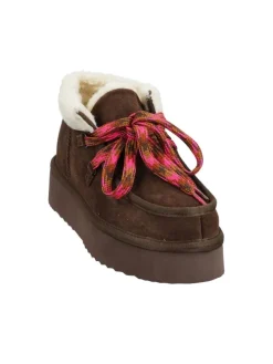 Hausschuhe Winterboots Bootee in Chocolate
