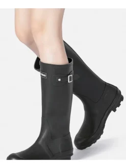 Hohe Gummistiefel Goose in Schwarz