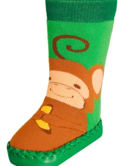 Hüttenschuh Affe in Grün