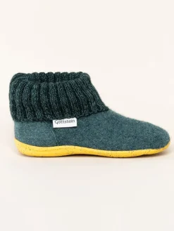 Hüttenschuhe "Alp Racer" in Petrol