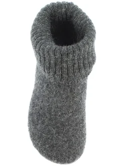 Hüttenschuhe in Anthrazit