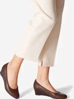 Keilpumps in MUSCAT LEATHER