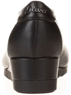 Keilpumps in Schwarz