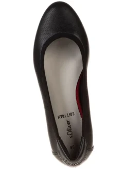 Keilpumps in Schwarz