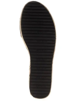 Keilsandaletten in Schwarz