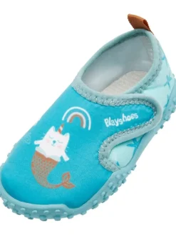 Kinder Badeschuh "Aqua-Schuh Einhornmeerkatze" in Grün