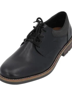 Klassische Halbschuhe in schwarz/schwarz