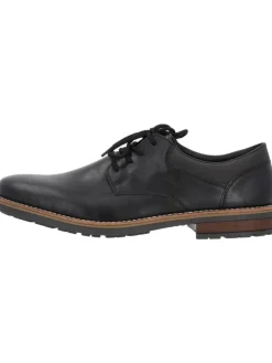 Klassische Halbschuhe in schwarz/schwarz