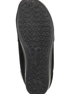 Klassische Halbschuhe, Klassische Hausschuhe in schwarz