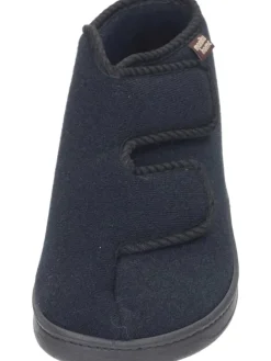 Klassische Hausschuhe in schwarz