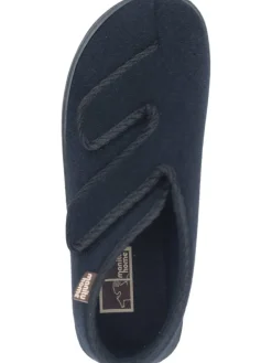 Klassische Hausschuhe in schwarz
