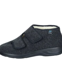 Klassische Hausschuhe in schwarz