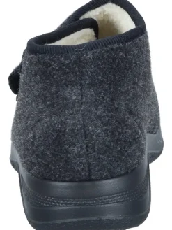 Klassische Hausschuhe in schwarz