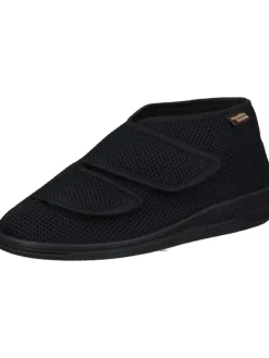 Klassische Hausschuhe in schwarz