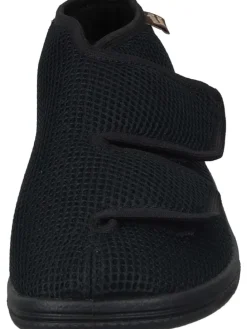 Klassische Hausschuhe in schwarz