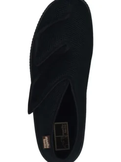 Klassische Hausschuhe in schwarz
