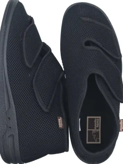 Klassische Hausschuhe in schwarz